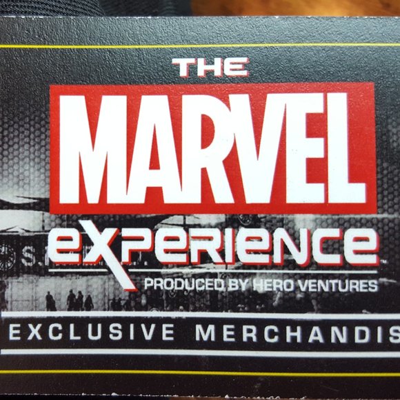 MARVEL LOGO BLACK CAP - Adjustable Size Hat - Picture 8 of 9